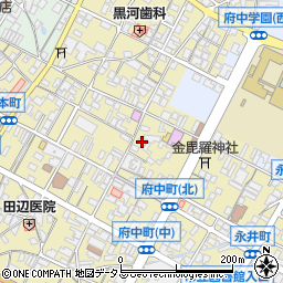広島県府中市府中町577周辺の地図