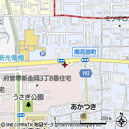 北堺警察署新金岡交番周辺の地図