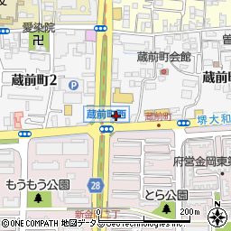 大阪王将堺新金岡店周辺の地図