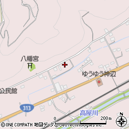 広島県福山市神辺町上御領1352周辺の地図