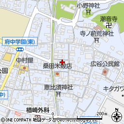 広島県府中市元町252周辺の地図