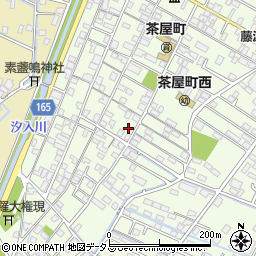 岡山県倉敷市茶屋町155-13周辺の地図