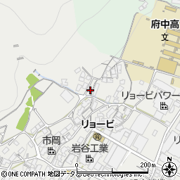 広島県府中市目崎町578周辺の地図