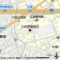 岡山県倉敷市中島1335周辺の地図