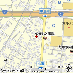 岡山県倉敷市中島2679周辺の地図