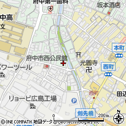 広島県府中市出口町1082周辺の地図