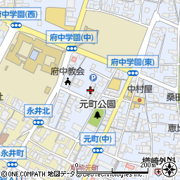 広島県府中市元町543周辺の地図