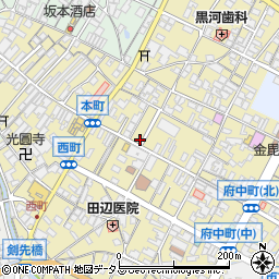 広島県府中市府中町671周辺の地図