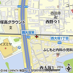 エニタイムフィットネス　松原西大塚店周辺の地図