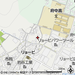広島県府中市目崎町571周辺の地図