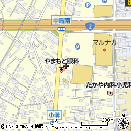 岡山県倉敷市中島2541周辺の地図