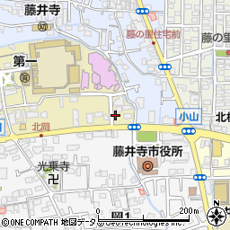 ほけんの窓口　藤井寺店周辺の地図