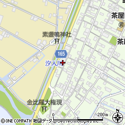 岡山県倉敷市茶屋町38周辺の地図