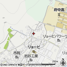 広島県府中市目崎町574周辺の地図