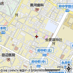 広島県府中市府中町576周辺の地図