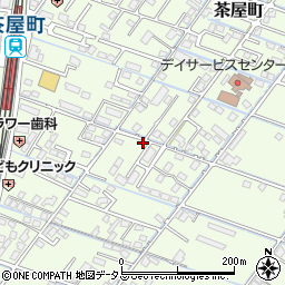 岡山県倉敷市茶屋町672-3周辺の地図