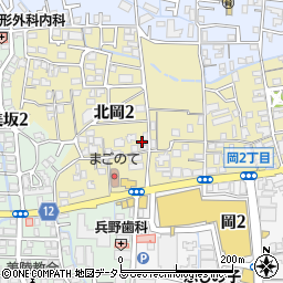 訪問介護 ナチュラル周辺の地図