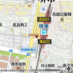 サンマルクカフェ 南海堺東駅店周辺の地図