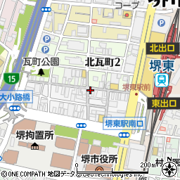 KICHIRI 堺東駅前店周辺の地図