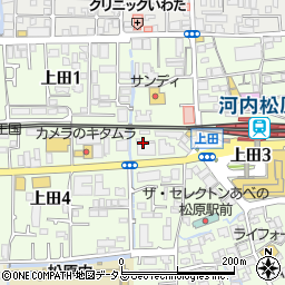 大阪府南部　特定事業建設事務所周辺の地図
