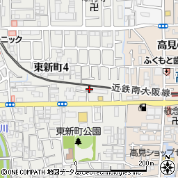 松原交通株式会社　本社周辺の地図