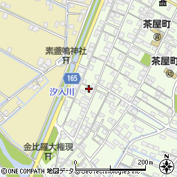 岡山県倉敷市茶屋町119周辺の地図