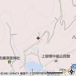 広島県福山市神辺町上御領1213周辺の地図