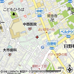三重県松阪市魚町1776-1周辺の地図