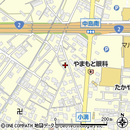 岡山県倉敷市中島1936周辺の地図
