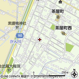 岡山県倉敷市茶屋町154-13周辺の地図