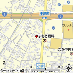 岡山県倉敷市中島2680周辺の地図