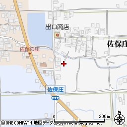 奈良県天理市佐保庄町336周辺の地図