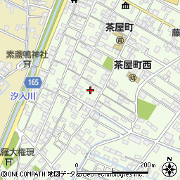 岡山県倉敷市茶屋町155-24周辺の地図