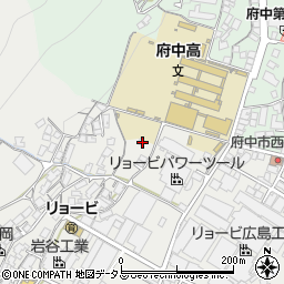 広島県府中市目崎町563周辺の地図