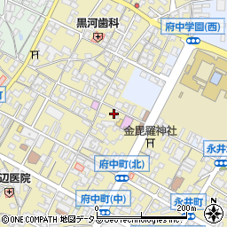 広島県府中市府中町568周辺の地図