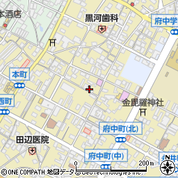 広島県府中市府中町578周辺の地図
