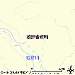 三重県松阪市嬉野岩倉町周辺の地図