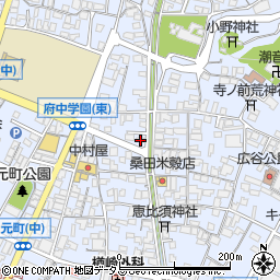 広島県府中市元町381周辺の地図