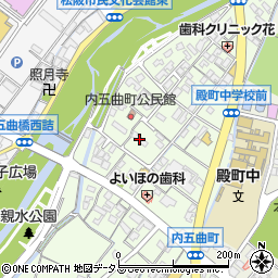 〒515-0072 三重県松阪市内五曲町の地図