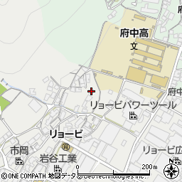 広島県府中市目崎町570周辺の地図