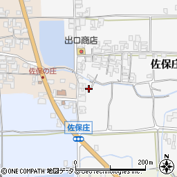 奈良県天理市佐保庄町337周辺の地図