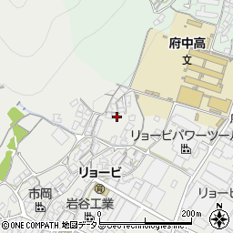 広島県府中市目崎町575周辺の地図