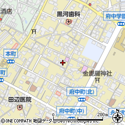 広島県府中市府中町581周辺の地図
