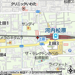 や台ずし 河内松原駅前町周辺の地図