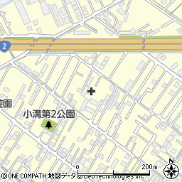 岡山県倉敷市中島1662周辺の地図