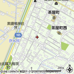 岡山県倉敷市茶屋町155-2周辺の地図