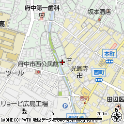 広島県府中市出口町1087周辺の地図