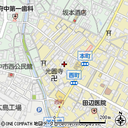 広島県府中市府中町761周辺の地図