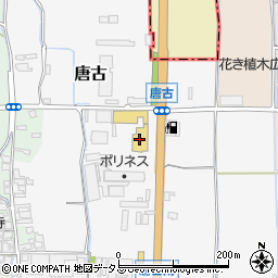 奈良トヨタ　田原本店周辺の地図