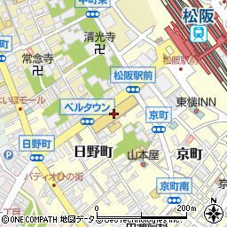 粉もん屋 八 松阪駅店周辺の地図